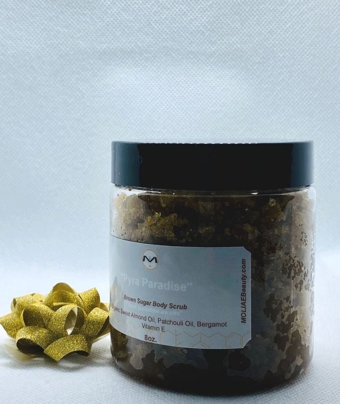 ⭐ Pyra Paradise | Men | Brown Sugar Body Scrub | Bergamot | Patchouli