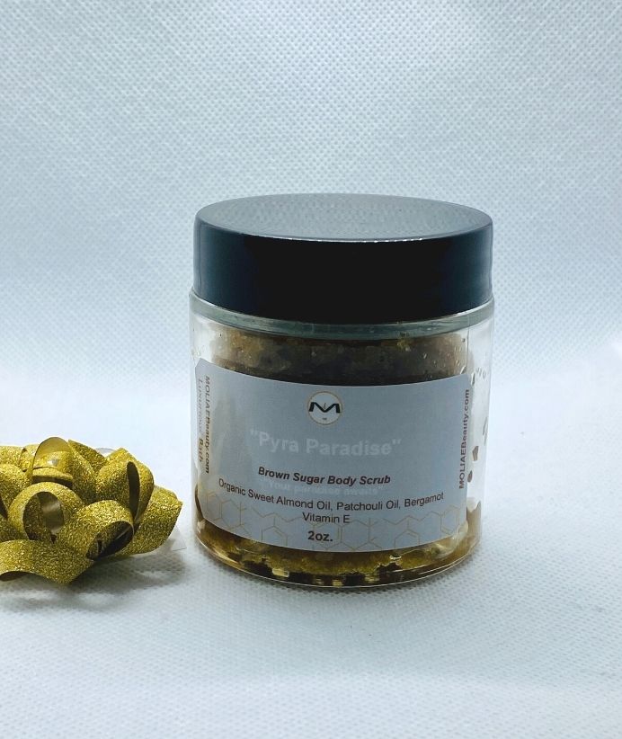 ⭐ Pyra Paradise | Men | Brown Sugar Body Scrub | Bergamot | Patchouli