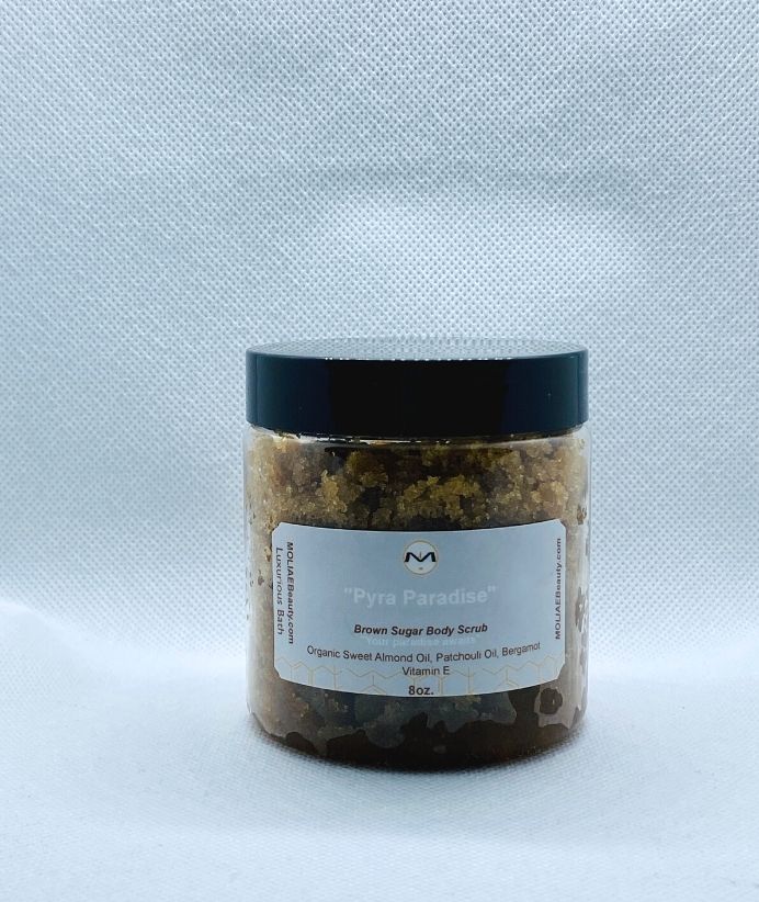 ⭐ Pyra Paradise | Men | Brown Sugar Body Scrub | Bergamot | Patchouli