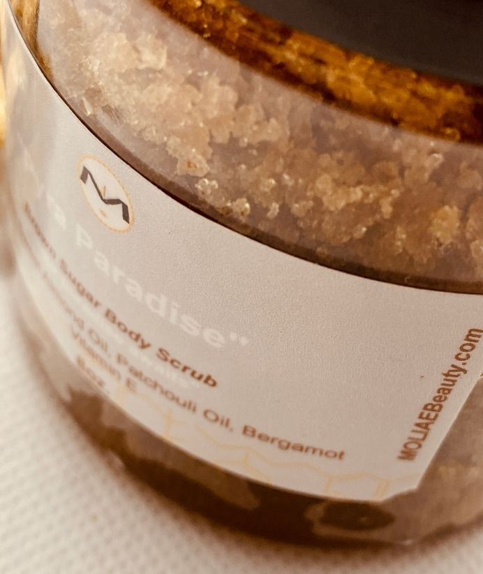 ⭐ Pyra Paradise | Men | Brown Sugar Body Scrub | Bergamot | Patchouli
